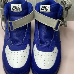 Nike Air Force 1 Women’s Sneakers - Blue and White